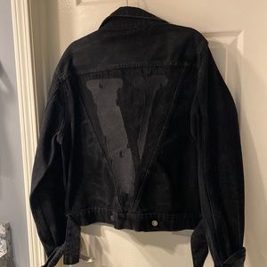 Friends vlone denim jacket